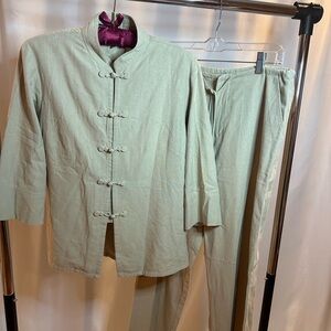 Cotton and silk matching set from south of France